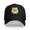 Cute Frog with Heart Baseball Cap Horse Hat Designer Uv Protection Solar Luxury Man Cap Womens S 2025 Mens