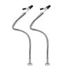 2/4Pcs Flexible Circuit Board Holder Clamps Flexible Gooseneck Metal Arm Soldering Helping Hands for Technician