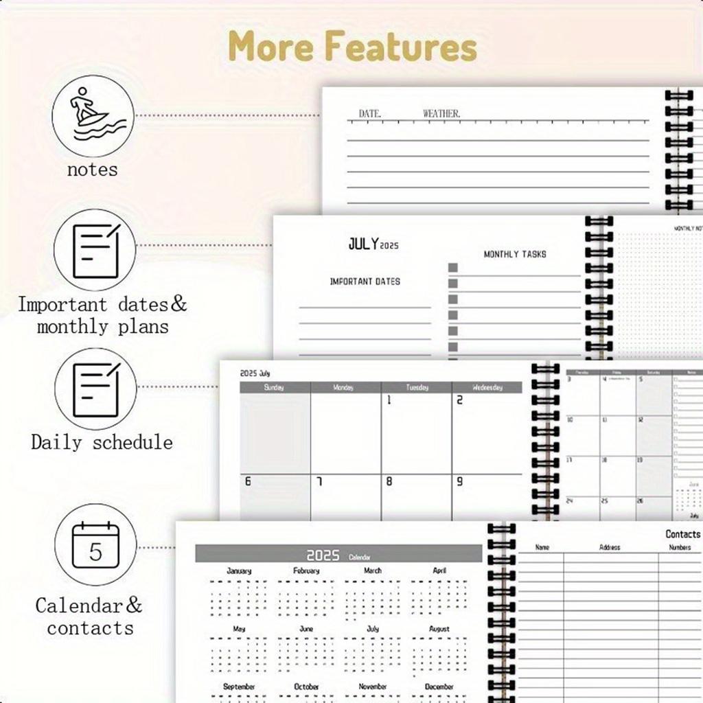 Teacher's Record Book Reading Plan, Teacher's Monthly Plan, Red Teacher's Plan Notebook