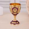European Style Wine Glass Classic Metal White Wine Cup New Goblet  Family Friend Neighbor Gift