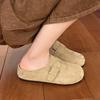 Women's 2025 Spring/Summer Retro Thick-Soled Height-Increasing Birkenstock Sandals - Lightweight Closed-Toe Design