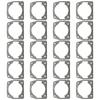 20pcs Cylinder Head Gasket Set For 52cc-62cc Brush Cutter Grass Trimmer Chainsaw Mower Tools Replacement Accessories