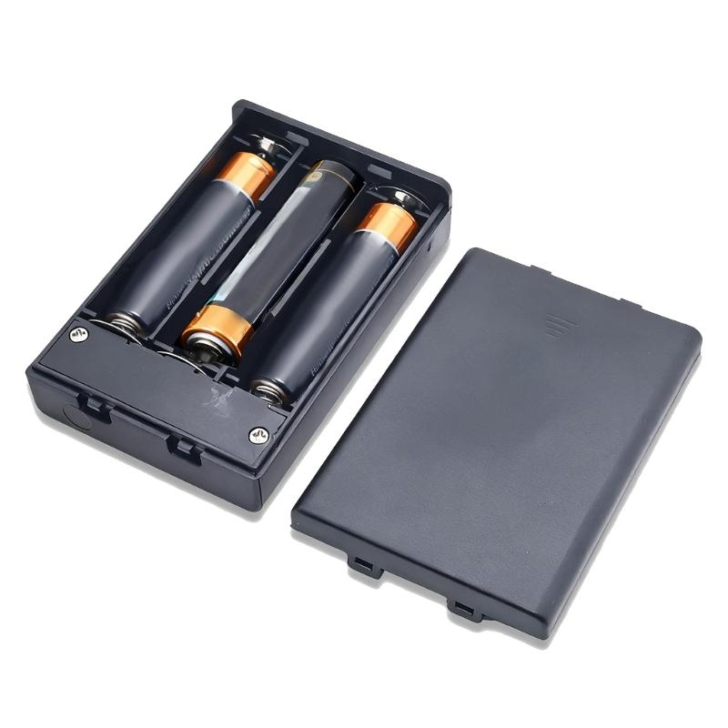 Battery Protective Cover for 3pcs 2A Battery Holder Leakage Prevention Anti Short Circuit Design Reliabled Power Storage