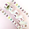 500 Pictures/roll Colorful Butterfly Roll Stickers for Children Toy Stickers Reward Stickers Cute Waterproof Repeated Sealing Stickers