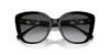 Emporio Armani Shiny Black Sunglasses Size 54 Women's EA4214U,