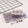 75/210Pcs/Box Sanding Cap Bands For Electric Manicure Machine 180/120/80 Grit Nail Drill Grinding Bit Files Pedicure Tool Set