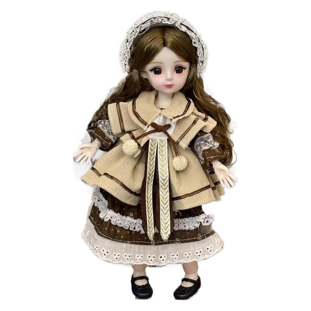 High Yan Value 30cm Doll Set Of Naked Doll 6 Points Bjd Dress-up Girl's Family Children's Birthday Gift