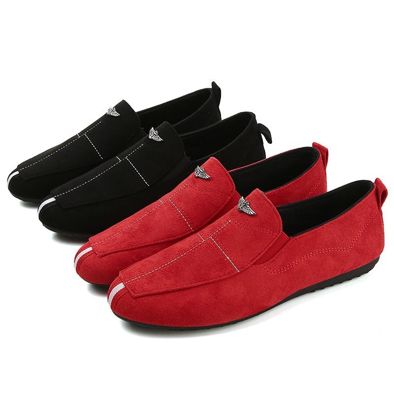 Velvet Autumn Men's Flat Shoes Casual Leather Loafers Size 40-44**