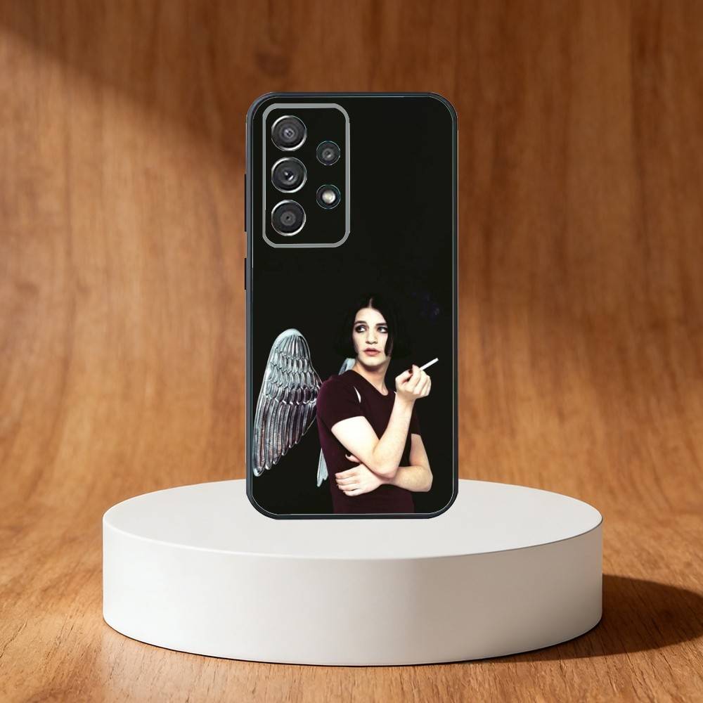 

P-Placebo Brian Molko Phone Case For Samsung S25,S24,S21,S22,S23,S30,Ultra,S20,Plus,Fe,Note,10,9,5G Black Cover Samsung S24