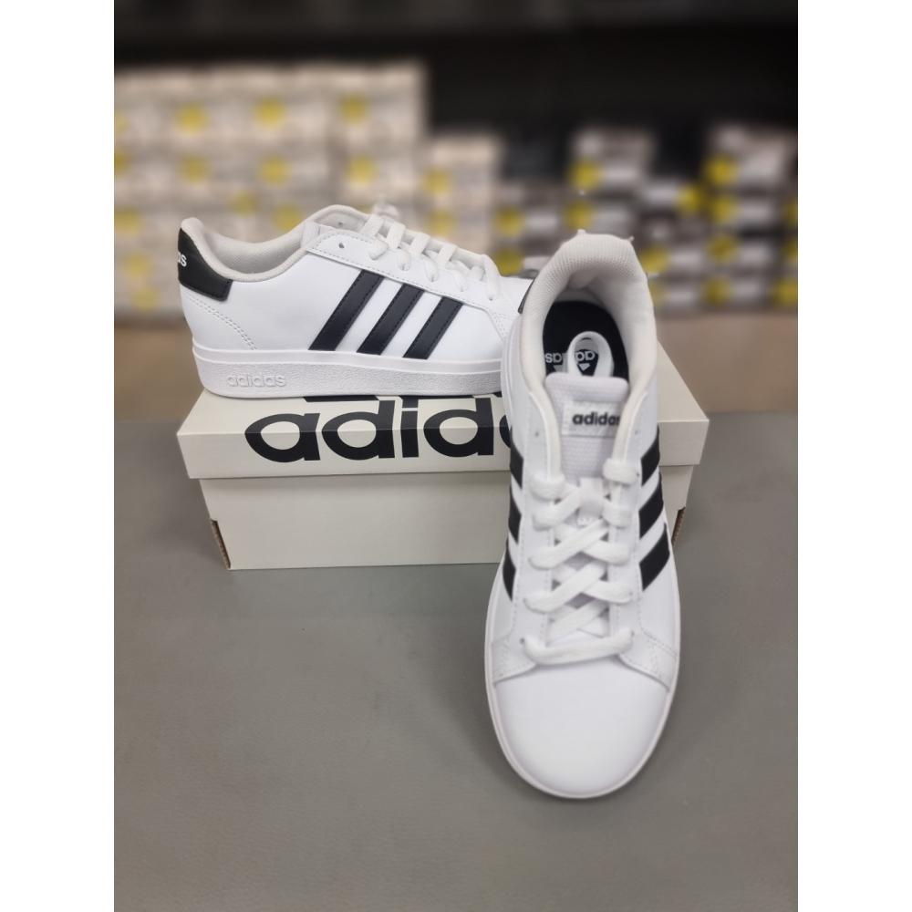 

adidas [S Market] adidas GRAND COURT 2.0 K GW6511 белый черный
