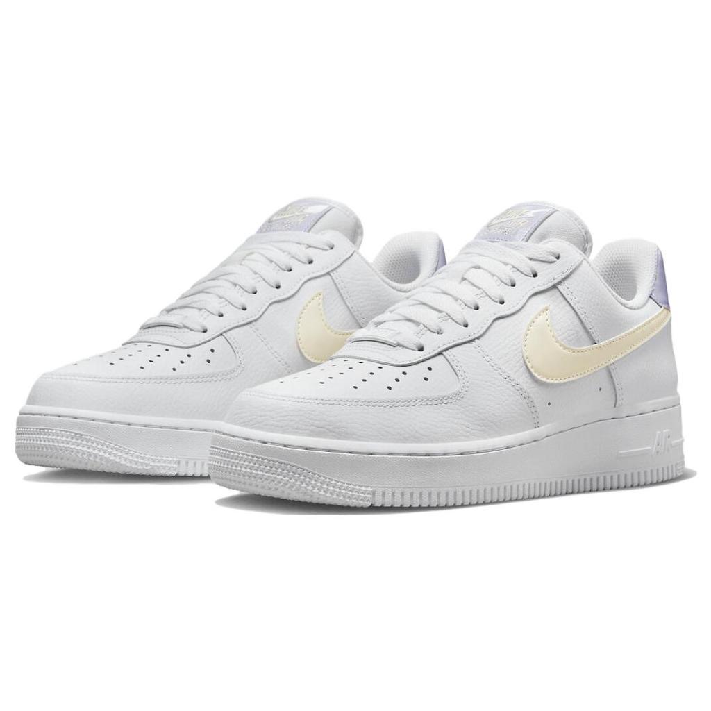 New Nike Air Force 1 07 Coconut Milk Oxygen Purple Women's FN3501-100
