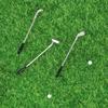 5Pcs 1:12 Dollhouse Miniature Furniture Metal Golf Clubs Set Pretend Play Toys