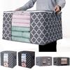 Portable Quilt Storage Bag Dustproof Clothing Organizer Space Saving Sorting Bags for Bedding Quilt Clothes Household Supplies