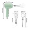 Electric Cordless Hand Mixer 3 Speed Kitchen Handheld Mixer 20W With Egg Beater For Baking