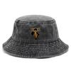 Chapeaux seau Chapeaux de pêcheur Pour femmes Chapeau seau lavé en coton Chapeau de pêche vintage Pour hommes Femmes Protection solaire Extérieur Patrimoine culturel Hommes