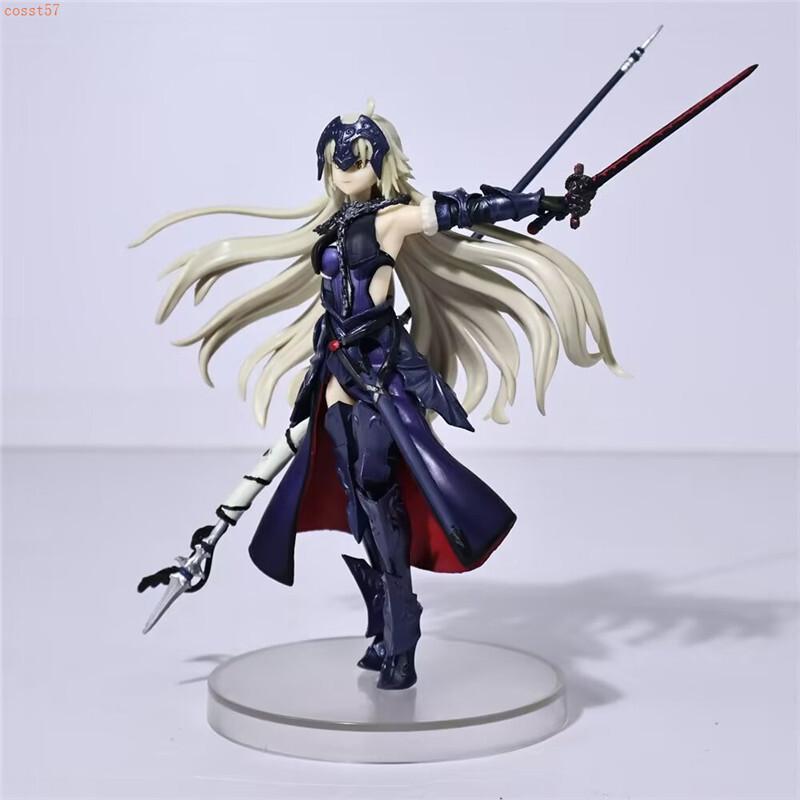 Anime Fate/Grand Order Ruler Joan of Arc Figure Doll Standing Statue Boxed Gift