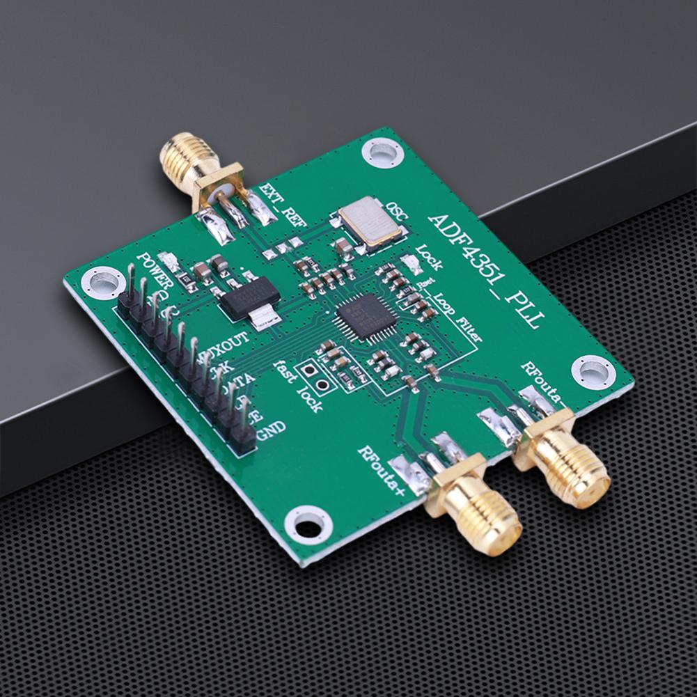 ADF4350 ADF4351 PLL RF Signal Source Frequency Synthesizer 35M/137M-4.4GHz PLL Module Low Power Signal Source Module