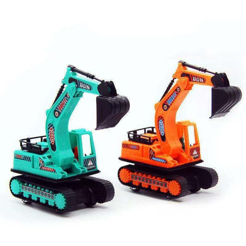 Engineering Diecast Toys for Boys Plastic Construction Excavator Kids Truck Children Vehicle Model Gifts