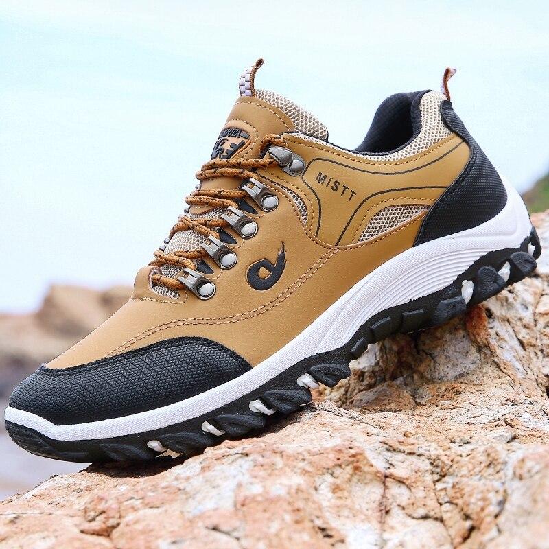 Men Sneakers Casual Sport Man Hiking Shoes Outdoor Mountain Boots Climbing Shoes Zapatos De Hombre Plus Size 39-48