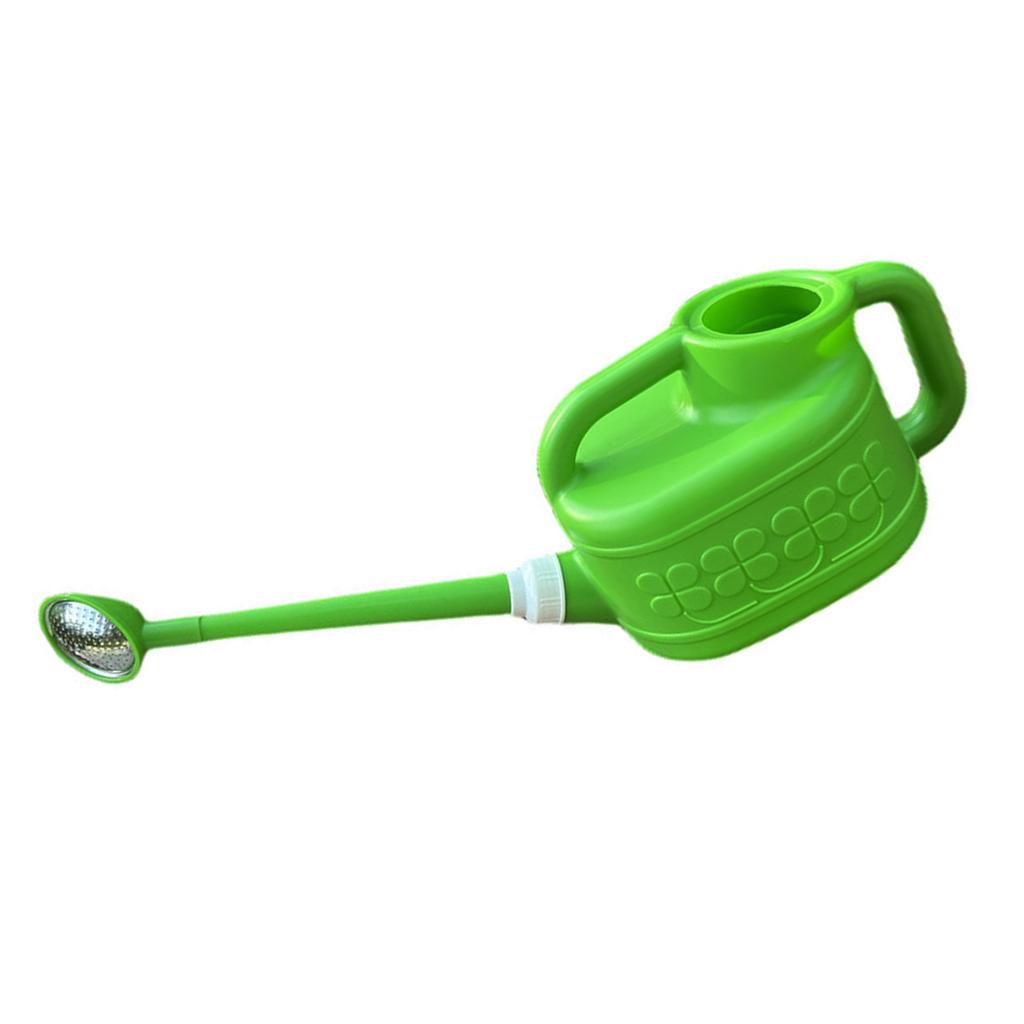 Multipurpose Outdoor Watering Container Adjustable Flows Spout Removable Sprayer Nozzle Comfort Handle For Balcony Plant