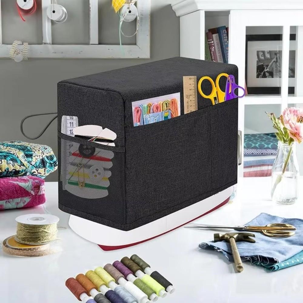 Scratch-proof Sewing Machine Cover With Pockets Machine Pockets For Sewing Machine