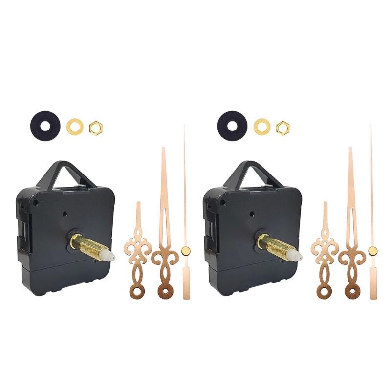 32mm Long Shaft  Clock Movement Replacement Set for Home Office and Workshop Clock Repairs