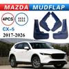 Mudguards Guard Splash Car Accessories Mud Flaps Mudflap Front Rear Fender Anti-splash For Mazda CX-5 CX5 2017-2025 2026