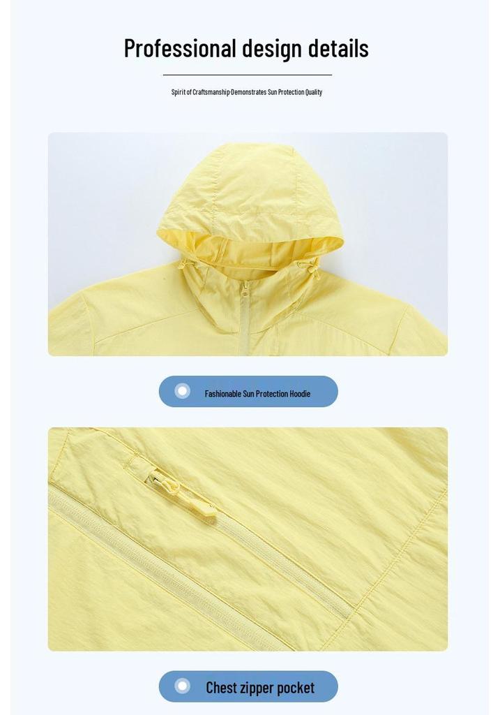 2026 Ice Silk Couple's UV Protection Summer Jacket – Breathable Sun Protection for Outdoor Activities