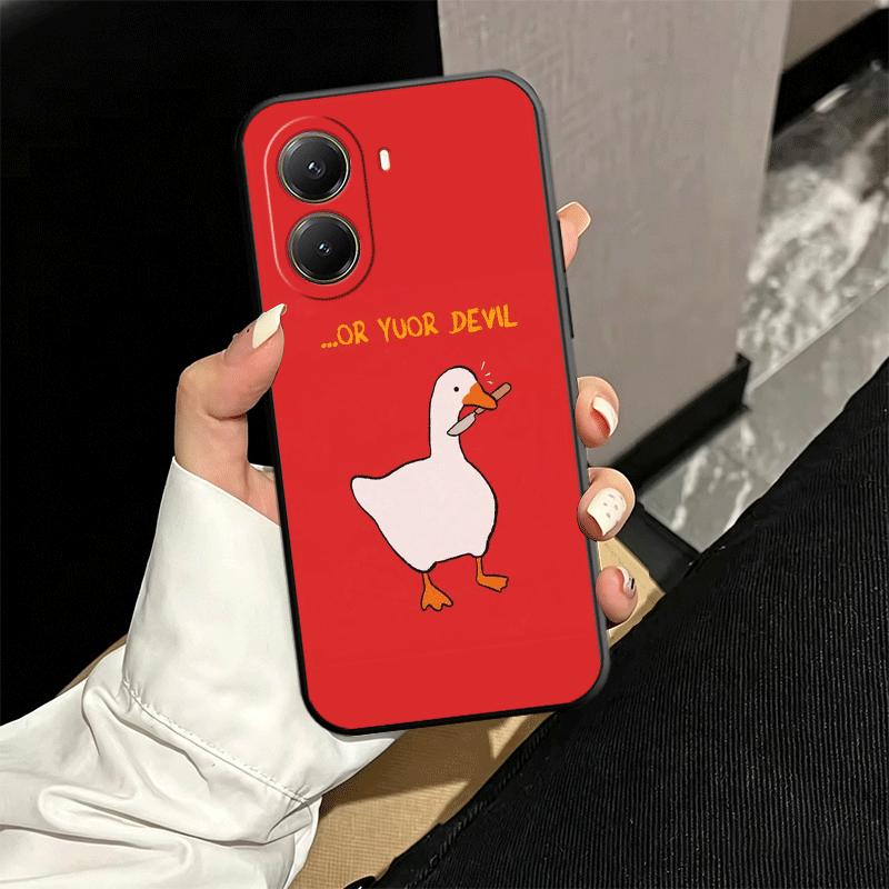

Funny Cartoon Goose Game Soft Phone Case for Xiaomi Poco X5 X6 X7 X8 Pro Max X3 F7 F8 Ultra M8 M7 M6 M5 Redmi 15 15C 14C 13C 12C Xiaomi Poco F8 Ultra