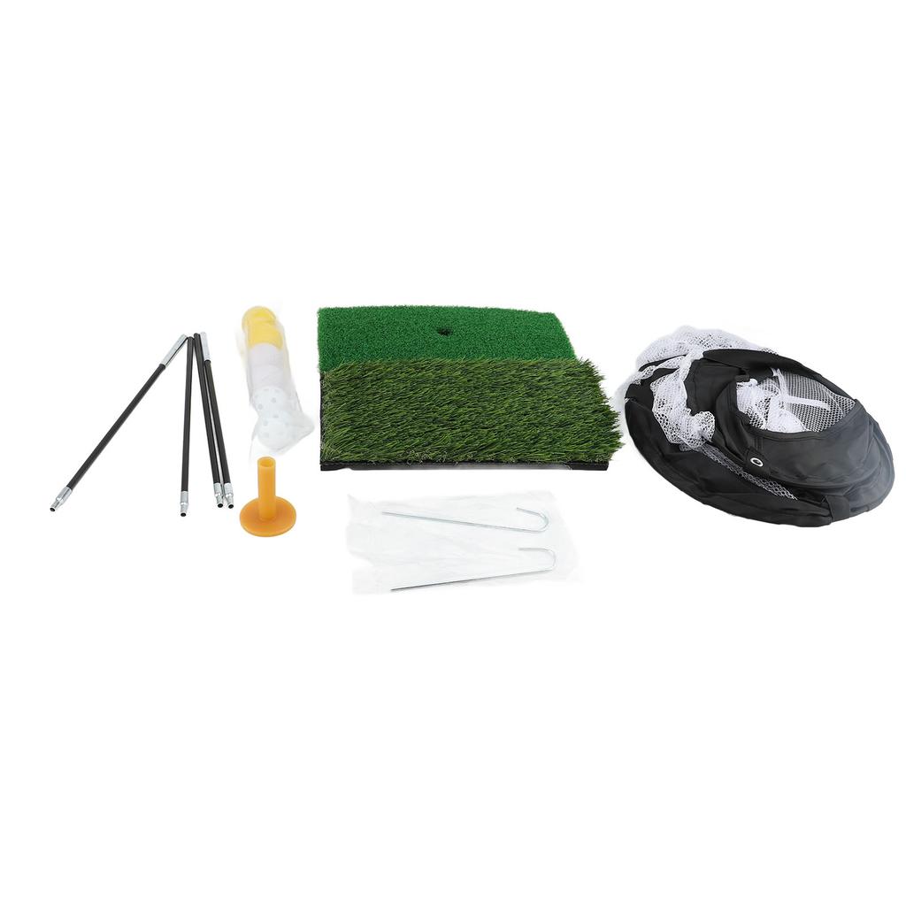 Target Practice Net Set Foldable Abrasion Resistant Sports Pop Up Chipping Net Set for Outdoor