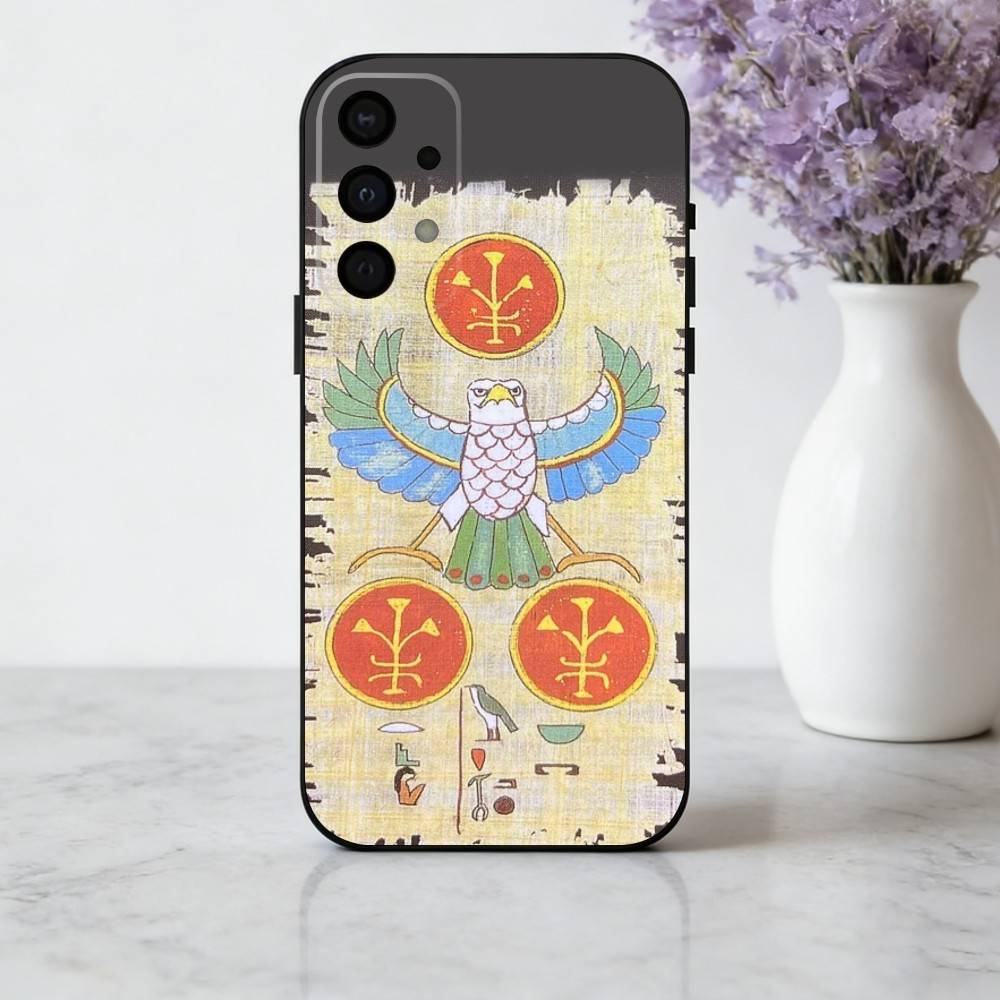 

E-Egypt M-Mysterious T-Tarot Phone Case For Samsung Galaxy A73,A72,A71,A70,A53,A52,A51,Soft Silicone Black Cover Samsung a12
