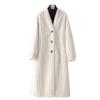 Autumn and winter thickened women's clothing long fur imitation mink twist cardigan jacket fur integrated coat