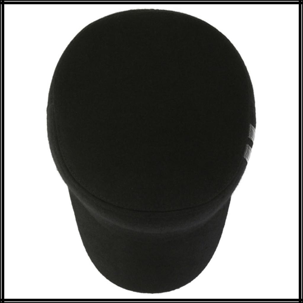 Hat Earmuffs Cold Protection Casual Outdoor CZA379 [White Fang] Men's Women's (Black)