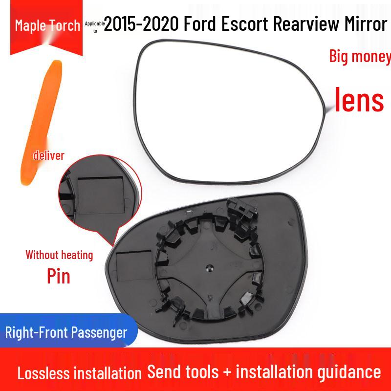 

Ford Escort 15-20 Rearview Mirror Shell Reflective Lens Frame Accessories
