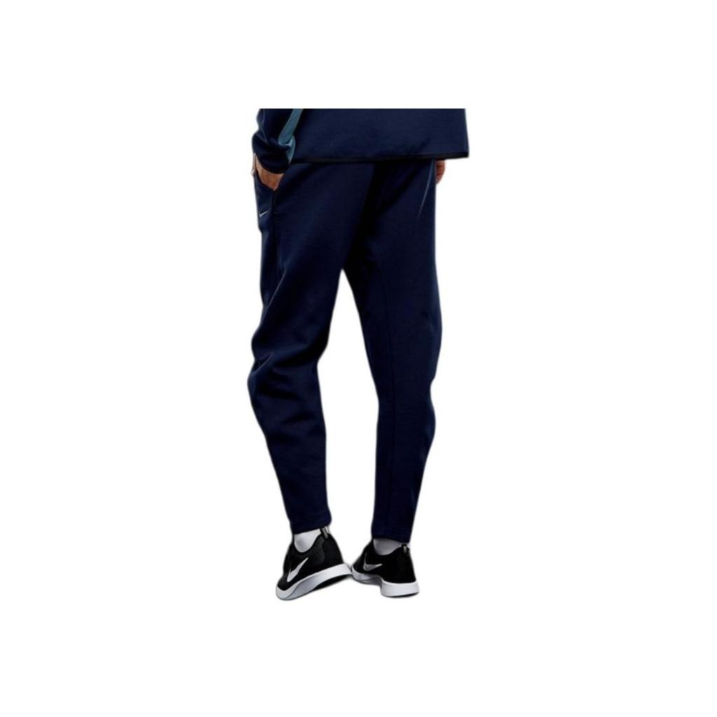 Nike Solid Color Sports Casual Pants Men Bottoms Black AH5462-455