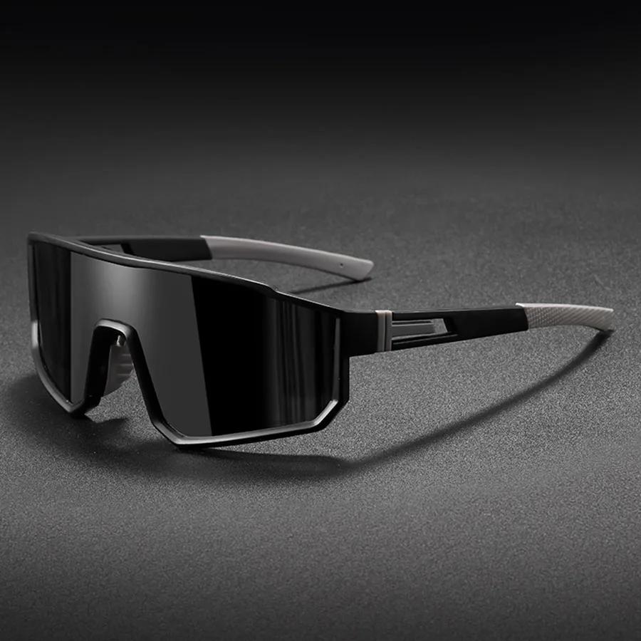 Herren Oversized Fahrradbrille für Männer Fahrrad Winddicht Bunte Beschichtung Sonnenbrille Outdoor Sport Motorradfahren