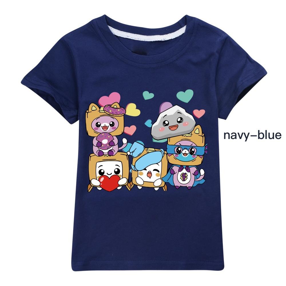 Children's Short Sleeve T-Shirt Girls Casual Comfort Top Daily Cute Print T-Shirts Girls