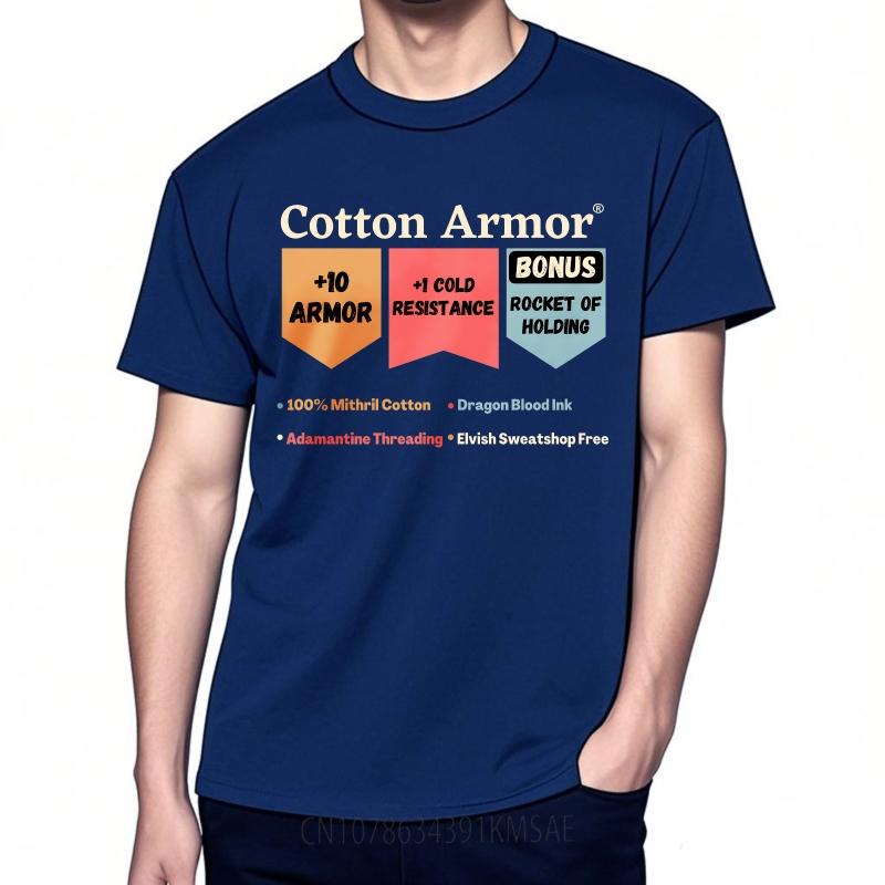 

For Man Summer Trendy Tshirt Cotton Armor Bonus Features and Materials Printed Short Sleeve O Neck for Man Tshirt Black 4XL