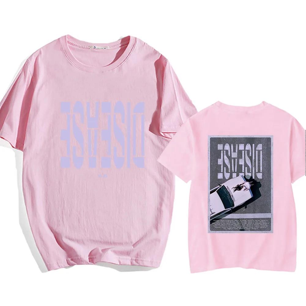 Lady Gaga Disease Graphic Tshirts Short Sleeve Summer Teeshirt Round Neck Unisex Women Soft Tshirts Printing Comfortable Tees