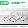 Benriner Vegetable Noodle Cutter Green 11.6 X 27 X 17cm