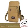 1Pcs 7 Inch Belt Waist Bag Wear-resistant Waist Fanny Pack Durable Phone Pouch  for Outdoor Camping