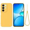 Case for P4 Lite - Silicone, Yellow, With Lanyard