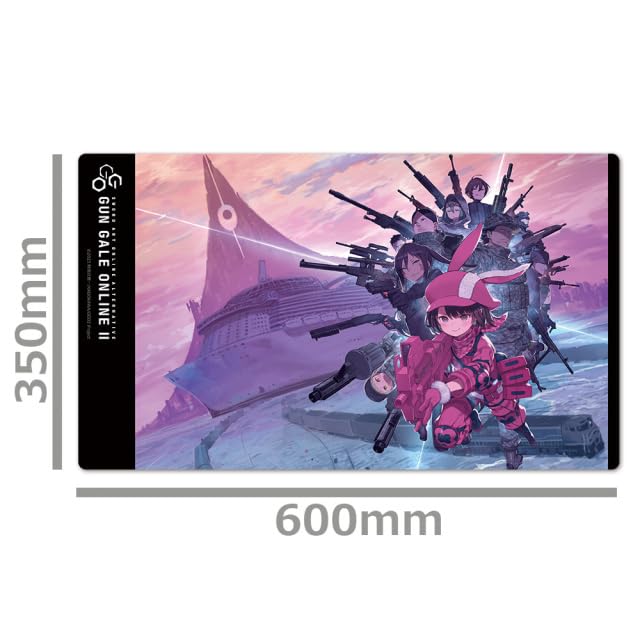 Sword Art Online Alternative: Gun Gale Online II Character Rubber Mat Collection Key Visual