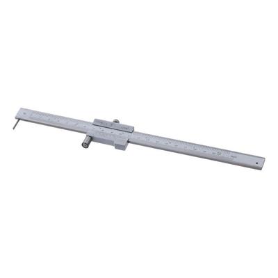 Silver Dual Scale 200mm/8" Vernier Caliper Sturdy Carbide Marking Needle