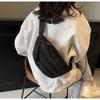 Cotton Pouch Bag For Girls With Zipper Closure And Phone Pocket For Casual Travel