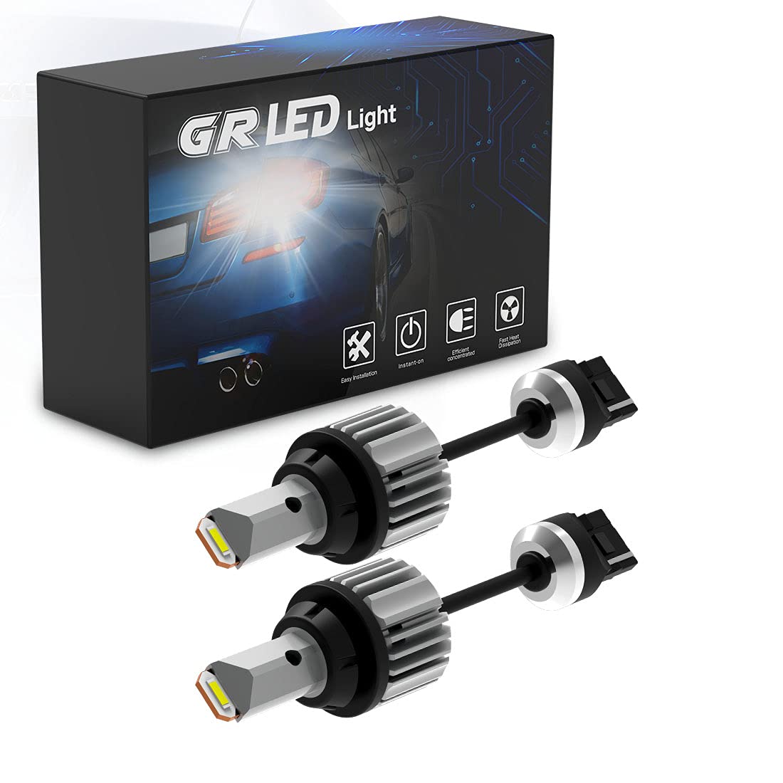 

POOPEE t20 LED Задний ход Суперсовместимый с DC12V CSP Высокий Набор T20 Одноконтактная лампа, 20 Вт, 4000 лм, Яркий, Транспортные средства, DC9-32V, Встроенный Канселлер, Чип,