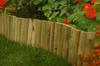 Wooden garden palisade rollerborder 4-5x15x100cm