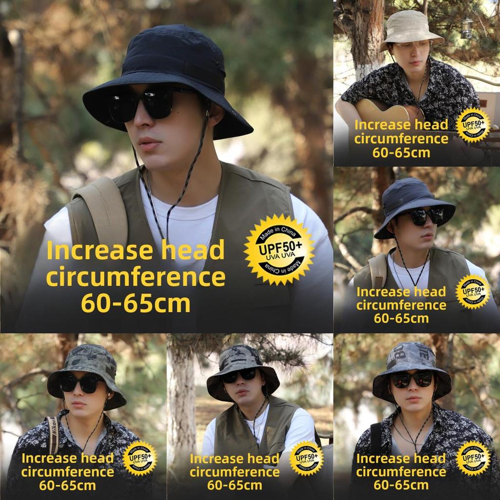 Sun Protection Fisherman Hat With Large Brim For Summer Travel And Outdoor Activities