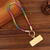 Luxury Full Phone Lanyard With Metal Clip Universal Short Chain Handheld Wrist Flash Accessory For Mobile Phones