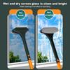 Long Handle Anti-mosquito Screen Brush Window Washing Brush Dust Removal Brush Home Retractable Multifunctional Cleaning Tools